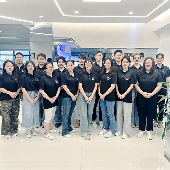 Design & Sales Team at Chinflatables design team