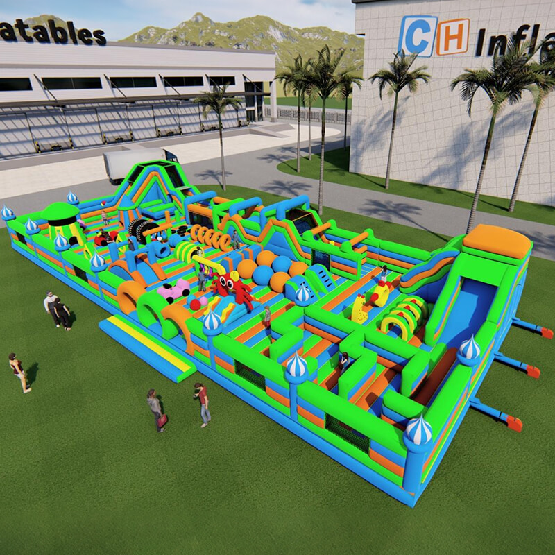 inflatable amusement park