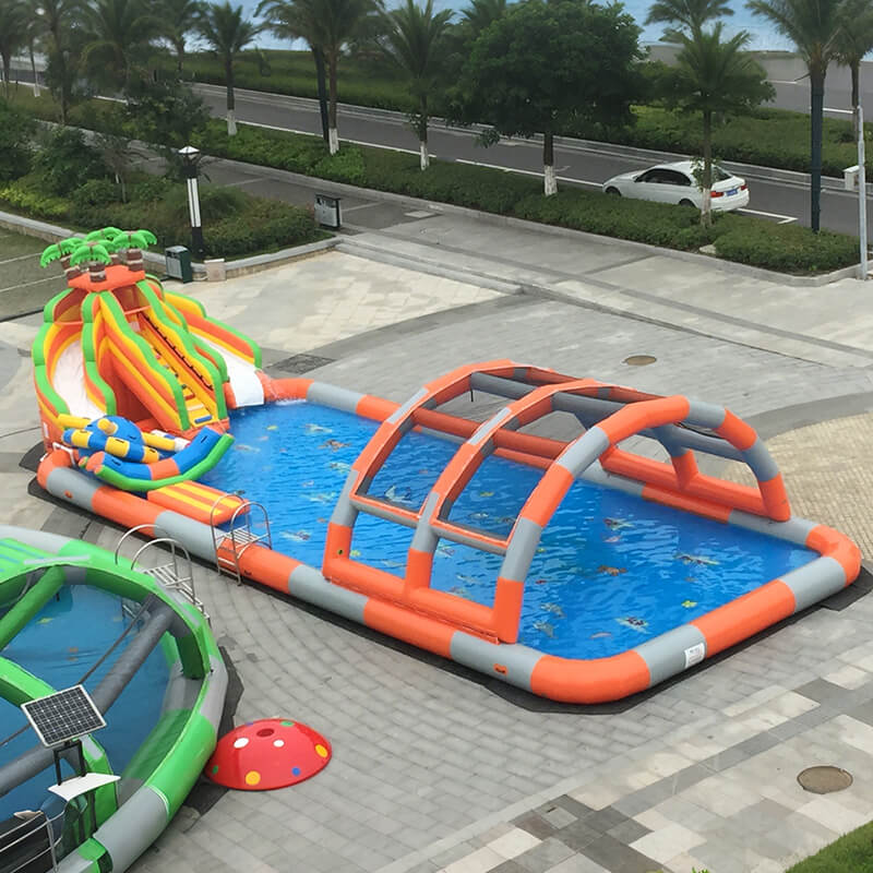 Inflatable Water Park Depth - Product Reference 2 Inflatable Water Park Depth - 2