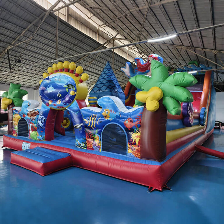 Inflatable entertainment city