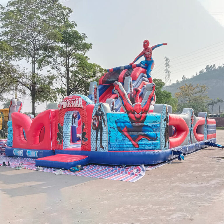 Spider-Man Inflatable Trampoline Park