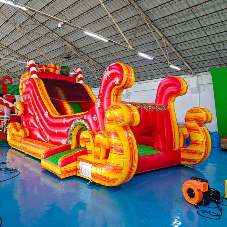 Christmas Inflatable Slide