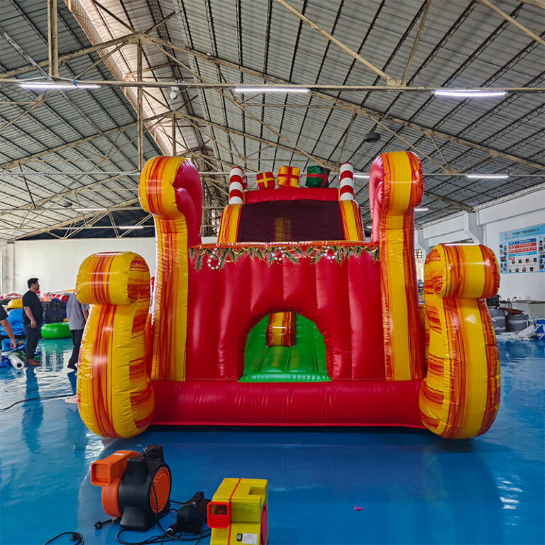 Christmas Inflatable Slide