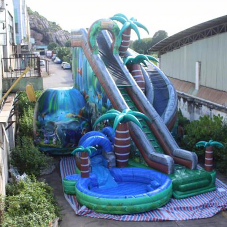 Coconut Tree Inflatable Water Slide
