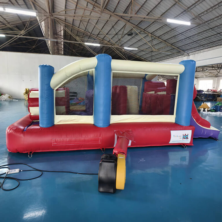 Inflatable Trampoline Obstacle Course