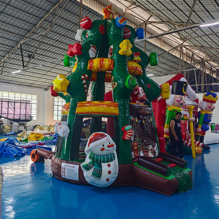Christmas Tree Inflatable Trampoline