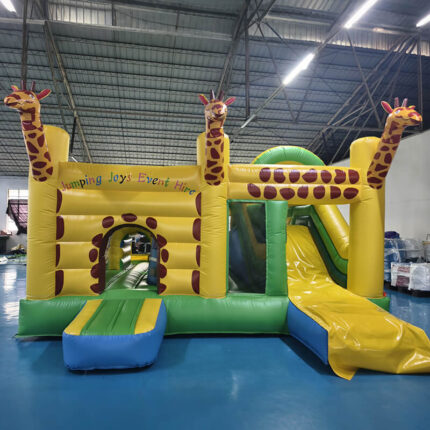 Inflatable Trampoline Castle with Slide