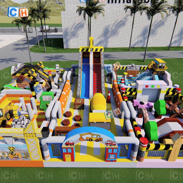 inflatable playground park