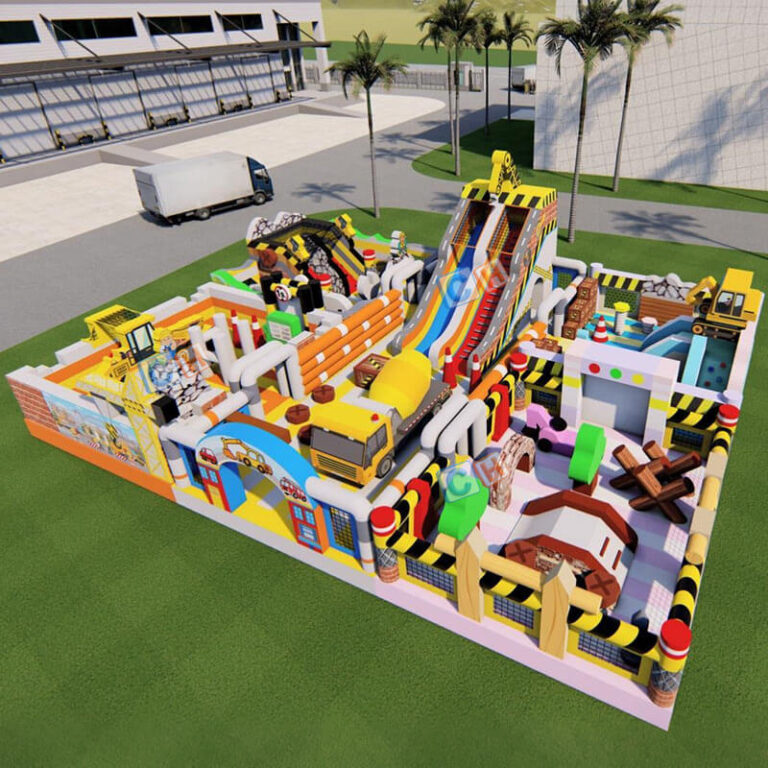 inflatable playground park