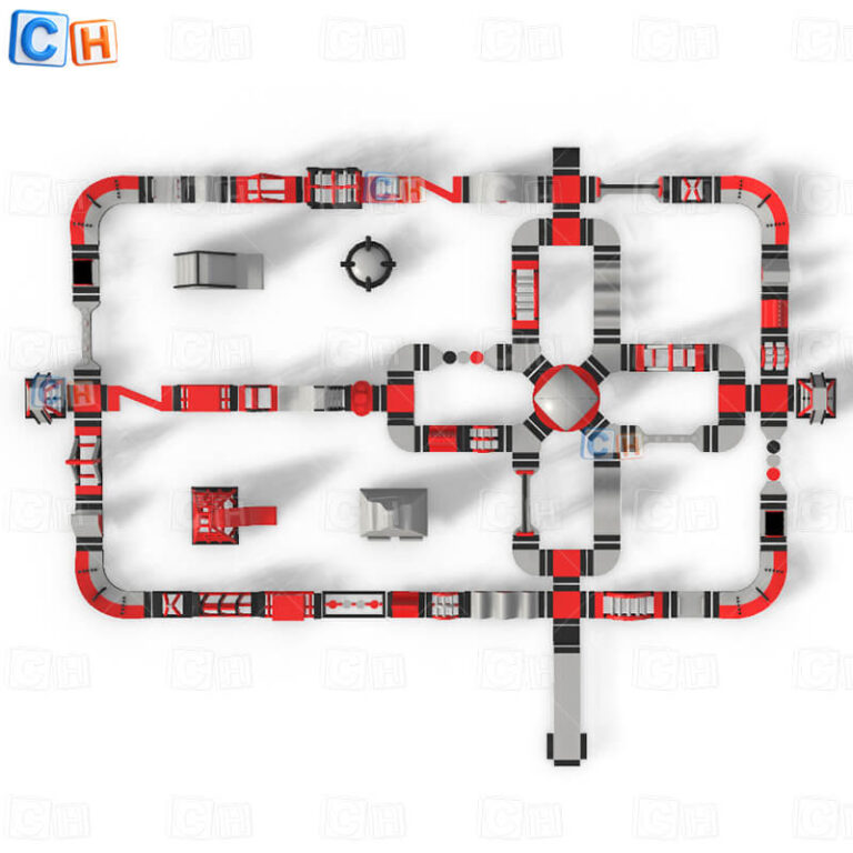Lake Inflatable Obstacle Course