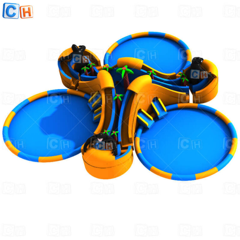 Mobile Inflatable Water Theme Park