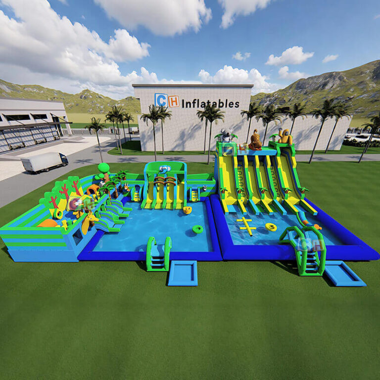 Inflatable Water Castle