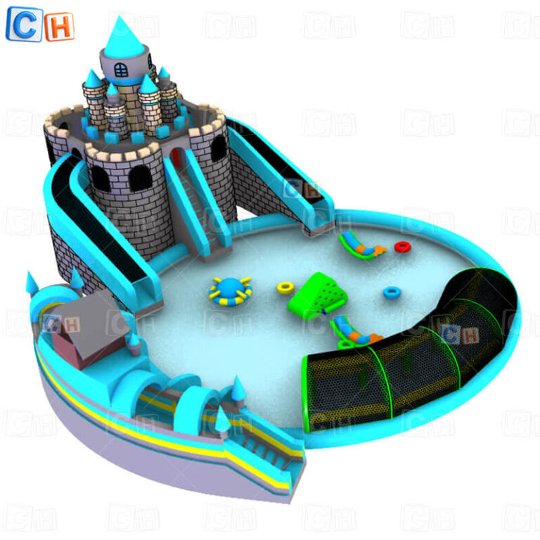 Mobile Inflatable Water Theme Park
