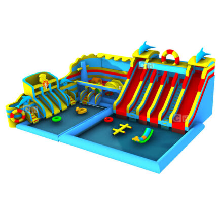Inflatable Water Park Slide