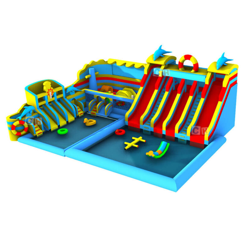 Inflatable Water Park Slide