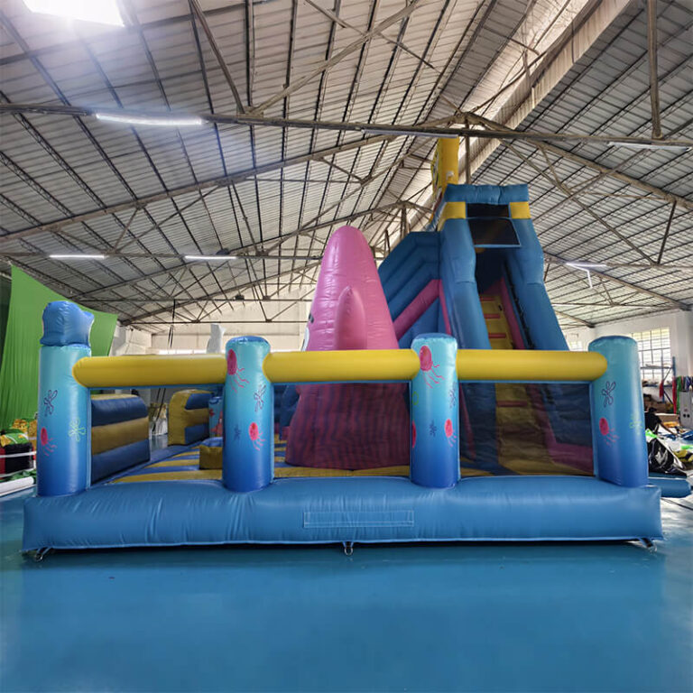 Inflatable Combo Castle with Slide