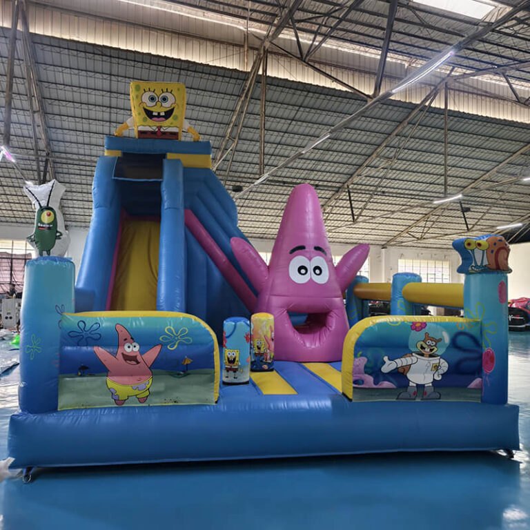 Inflatable Combo Castle with Slide