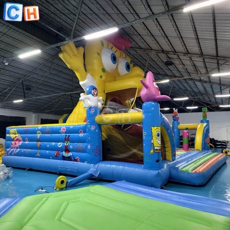 Inflatable Bounce with Slide