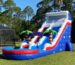 Inflatable water slide