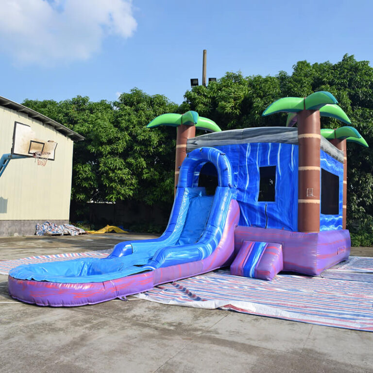 inflatable pool slide