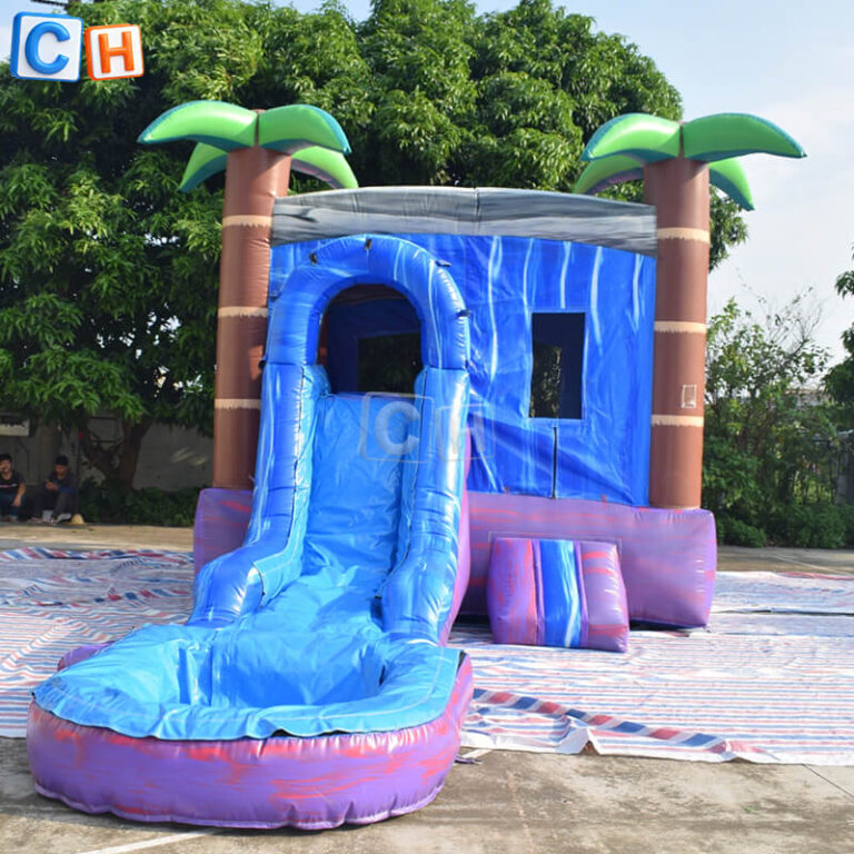 inflatable pool slide