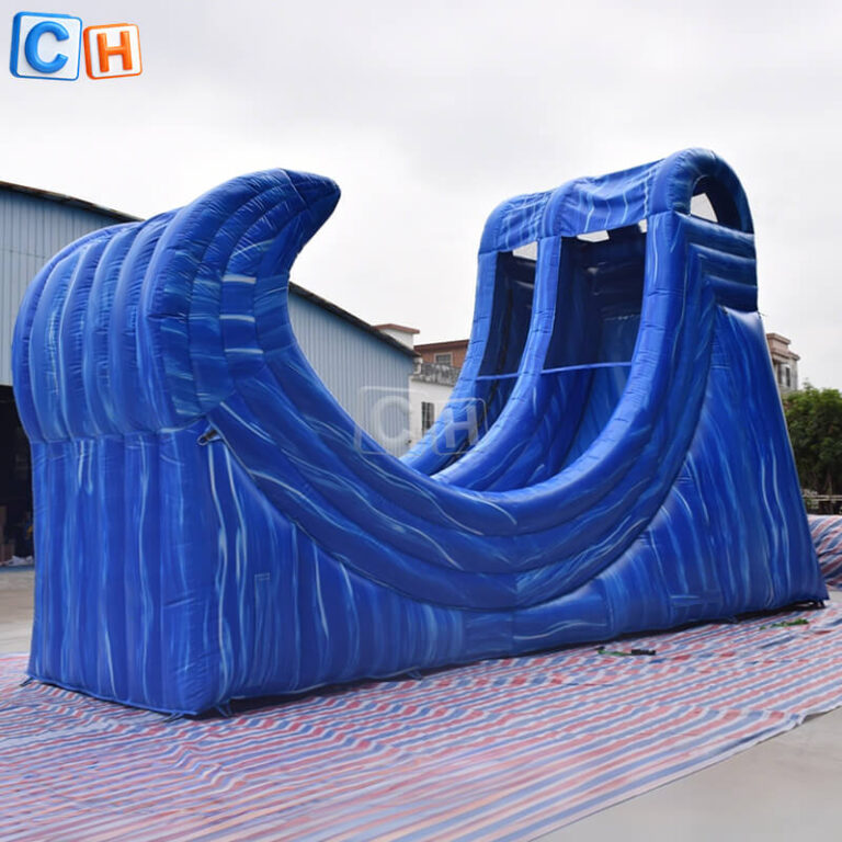 backyard inflatable water slide