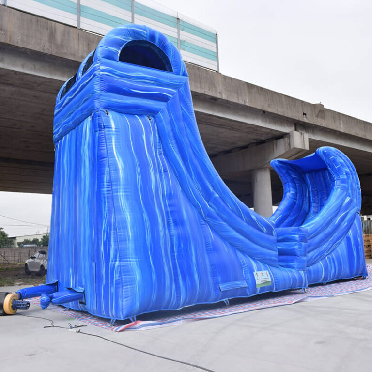 backyard inflatable water slide