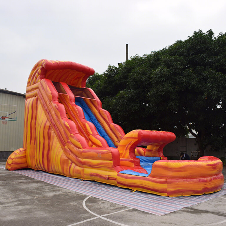 largest inflatable water slide