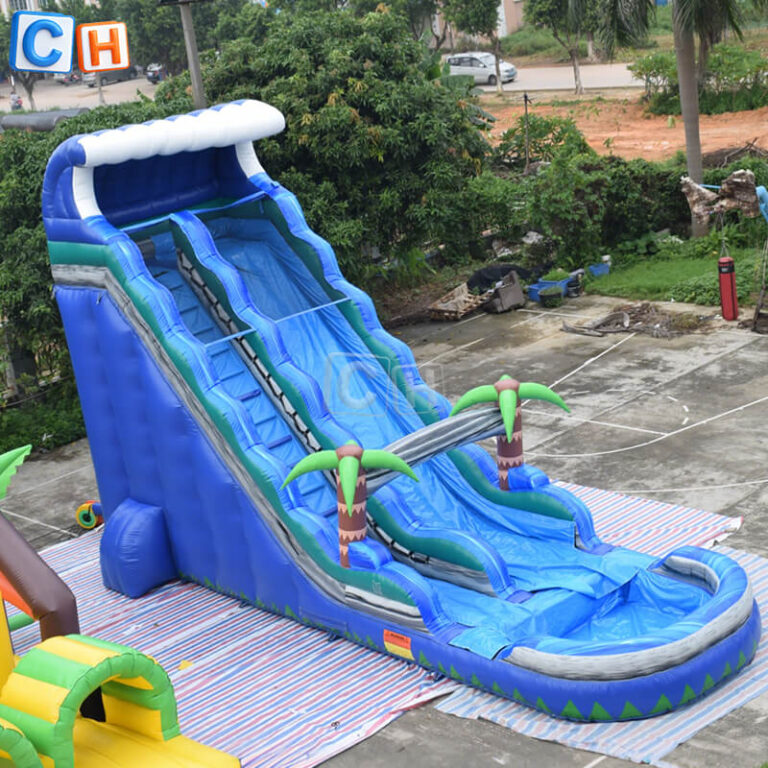 big inflatable water slides