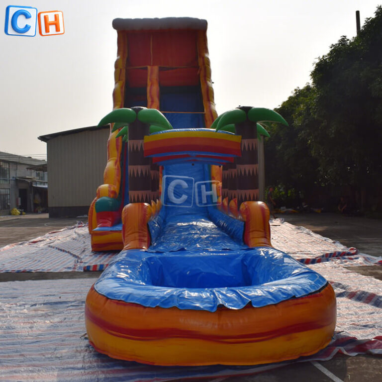 outdoor inflatable water slide