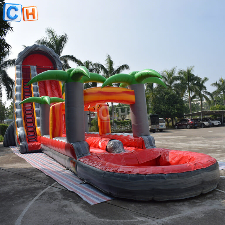 backyard inflatable water slides