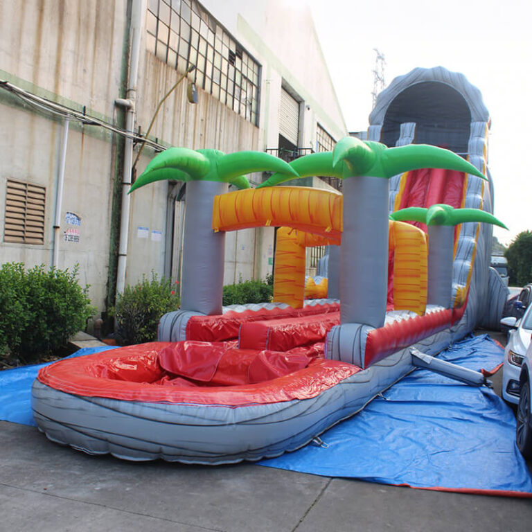 giant inflatable pool slide