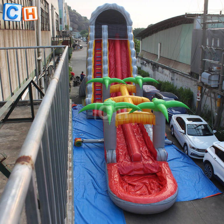 giant inflatable pool slide