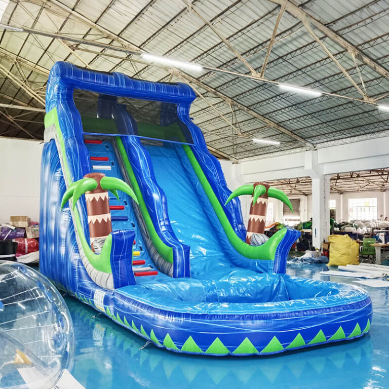 huge inflatable water slide
