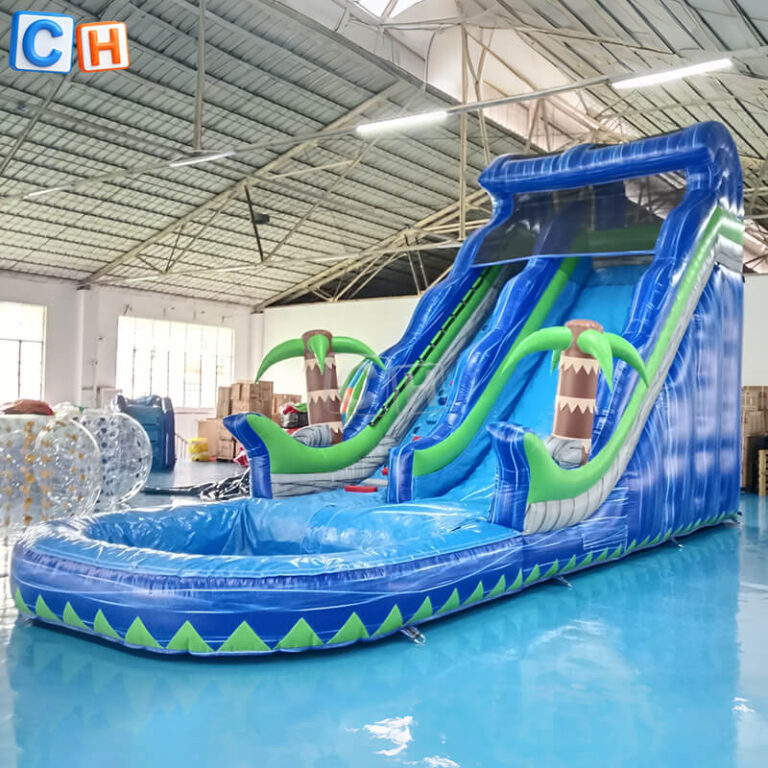 huge inflatable water slide