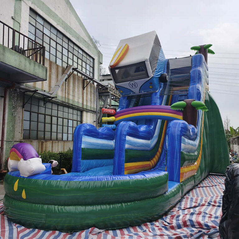 inflatable water slide