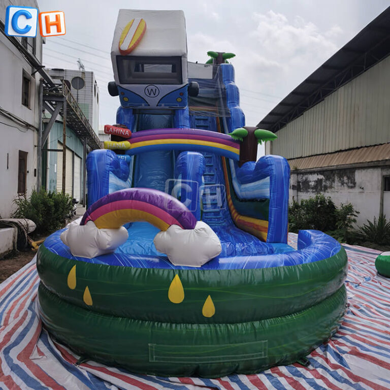 inflatable water slide
