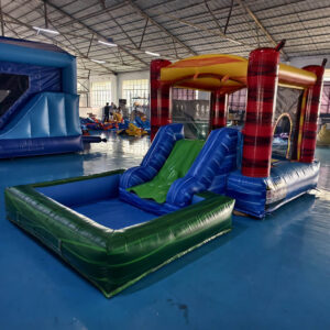 bounce house with ball pit