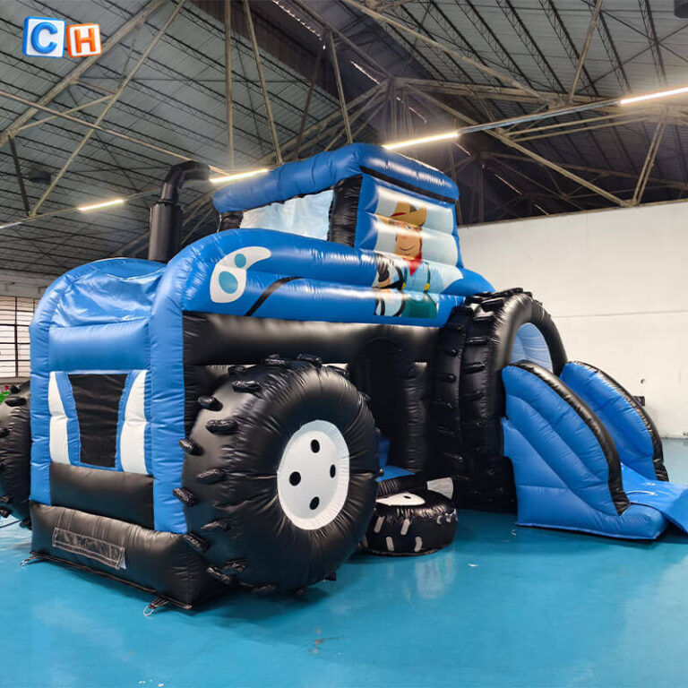 monster truck bounce house