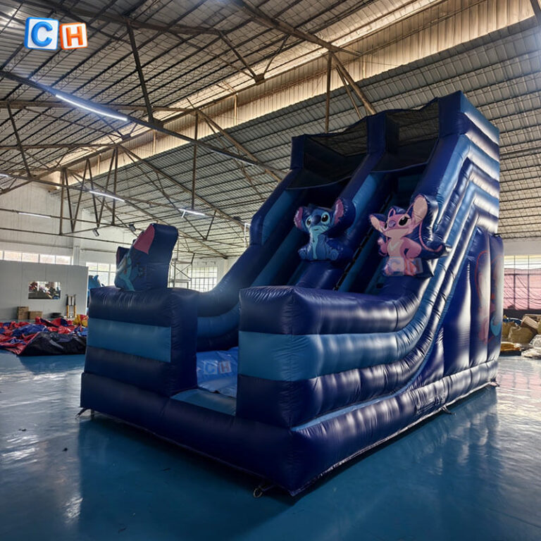 large inflatable slide