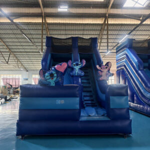large inflatable slide