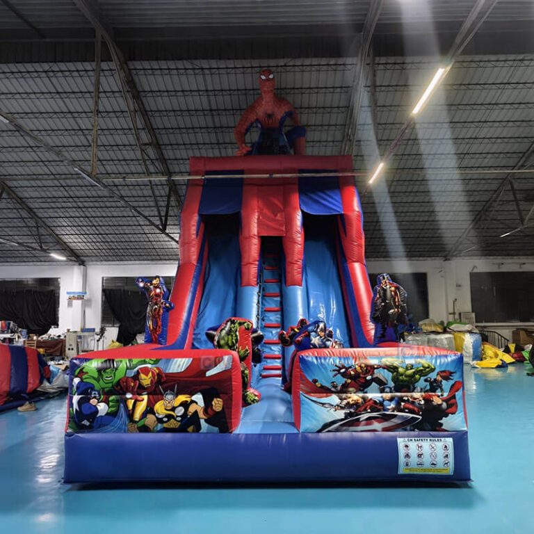 inflatable bouncy castle slide