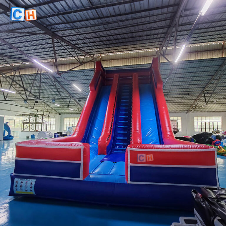 inflatable bounce slide