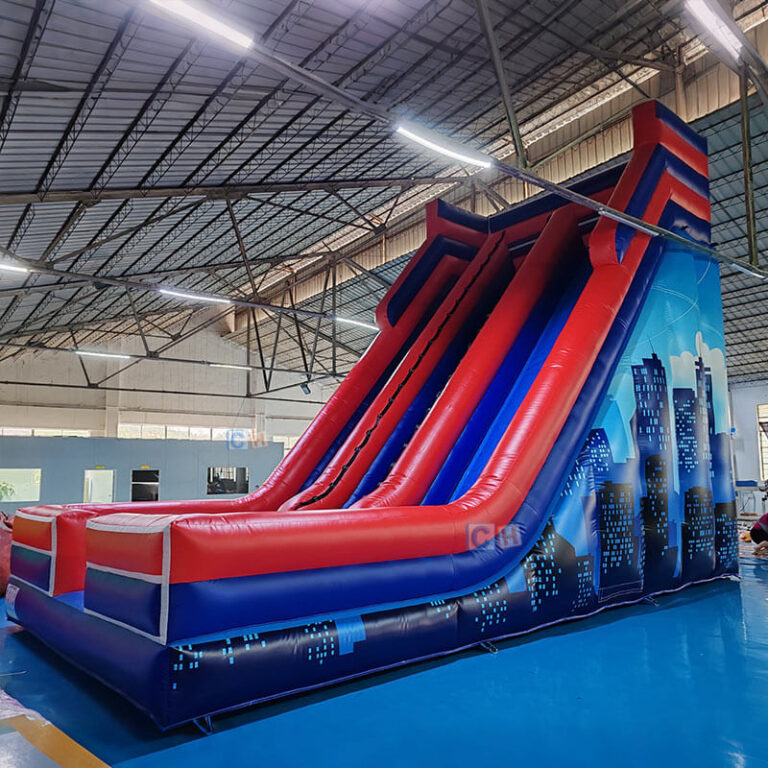 inflatable bounce slide
