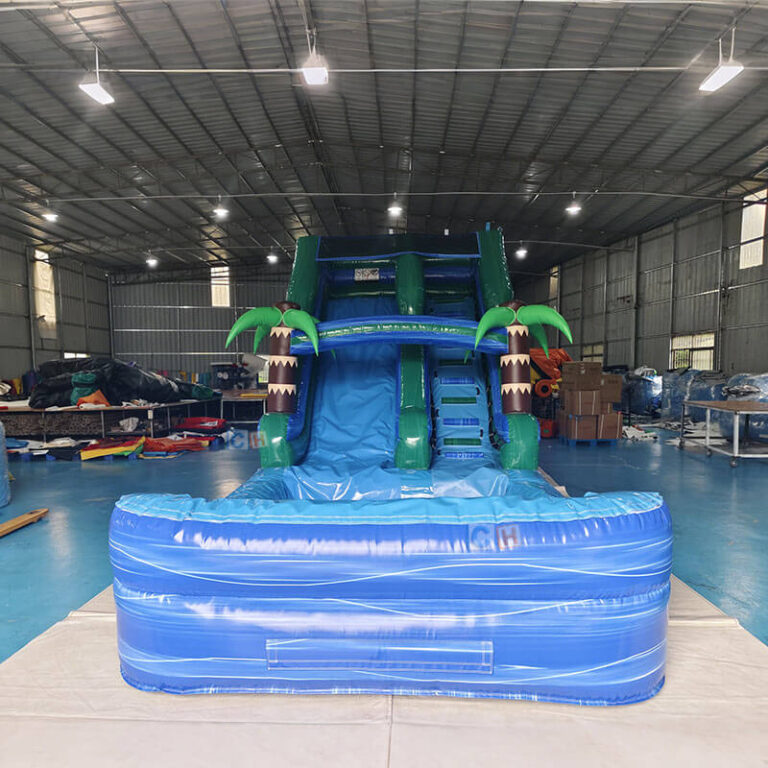 large inflatable water slide