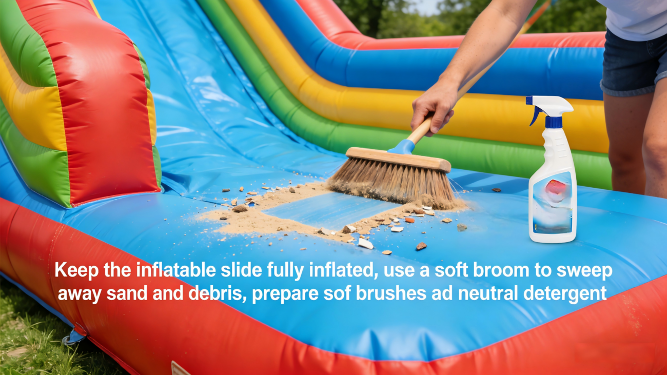 inflatable slide