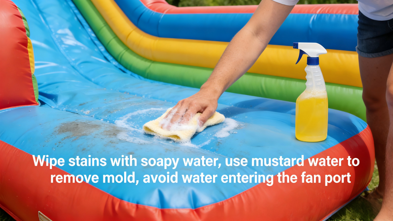 inflatable slide
