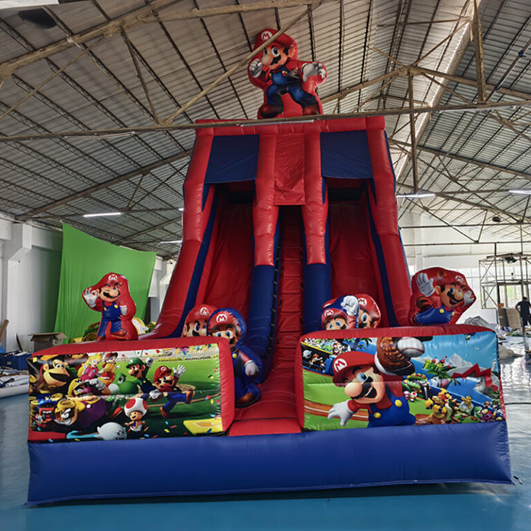 Inflatable slide
