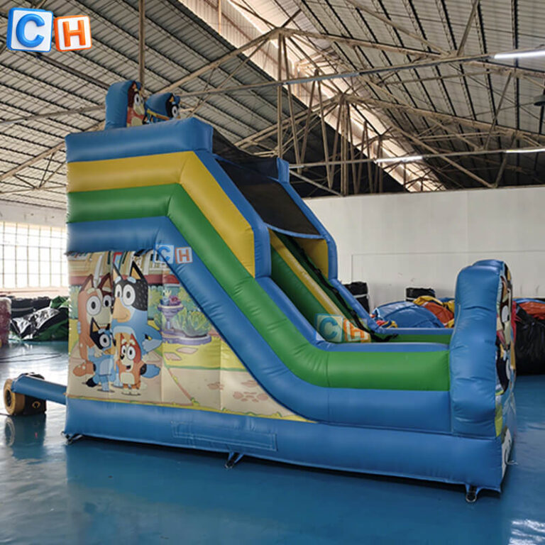 large inflatable slide