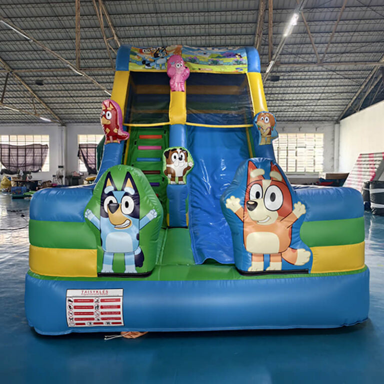 inflatable slipping slide